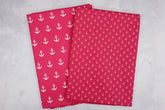 2m Baumwoll Stoffpaket Anker (2x1m)